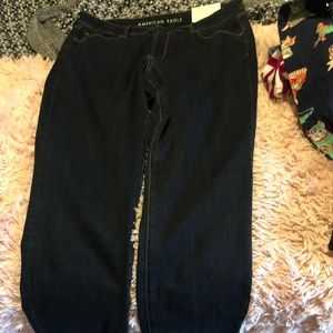 Dark skinny high rise jean new with tags